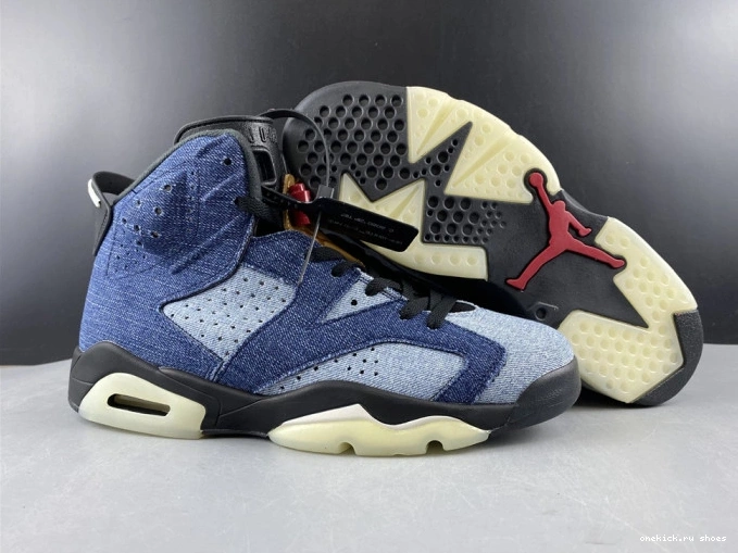 Rep 6 Denim Jordan Air Washed CT5350-401 0713